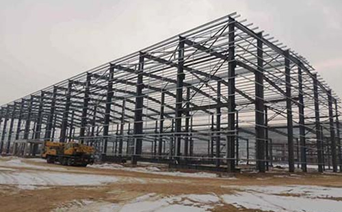景泰景泰钢结构厂房安装